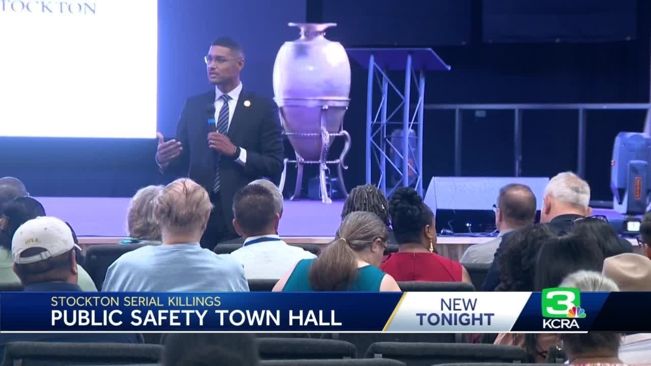 Stockton faith, city leaders hold public safety town hall — but serial killings weren’t the main ...
