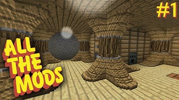 All the Mods - E01 - Actually Additions, Roots, and Chisels & Bits (Modded Minecraft 1.10.2)