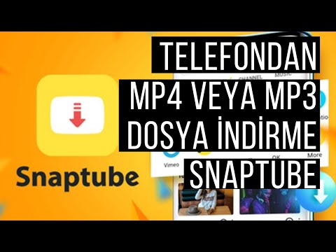 Telefondan MP4 veya MP3 Dosya İndirme \