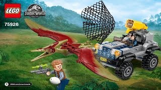 instructions - Jurassic World 75926 - Pteranodon Chase YouTube