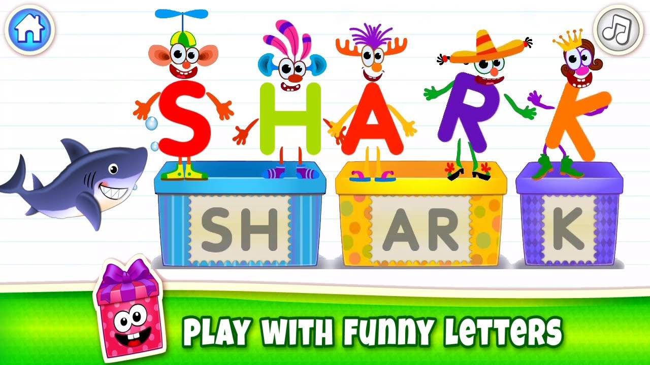 Toddlers ABC in Box – Sea Animals for Kids – ABC Letters and Phonics ...