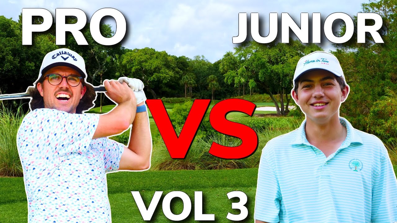 KIAWAH ISLAND Pro Vs Junior!! Can I Win 3 Matches in a Row Playing TERRIBLE!? | Bryan Bros Golf