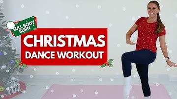 CHRISTMAS HIIT DANCE to the beat || Full Body Burn, NO Equipment