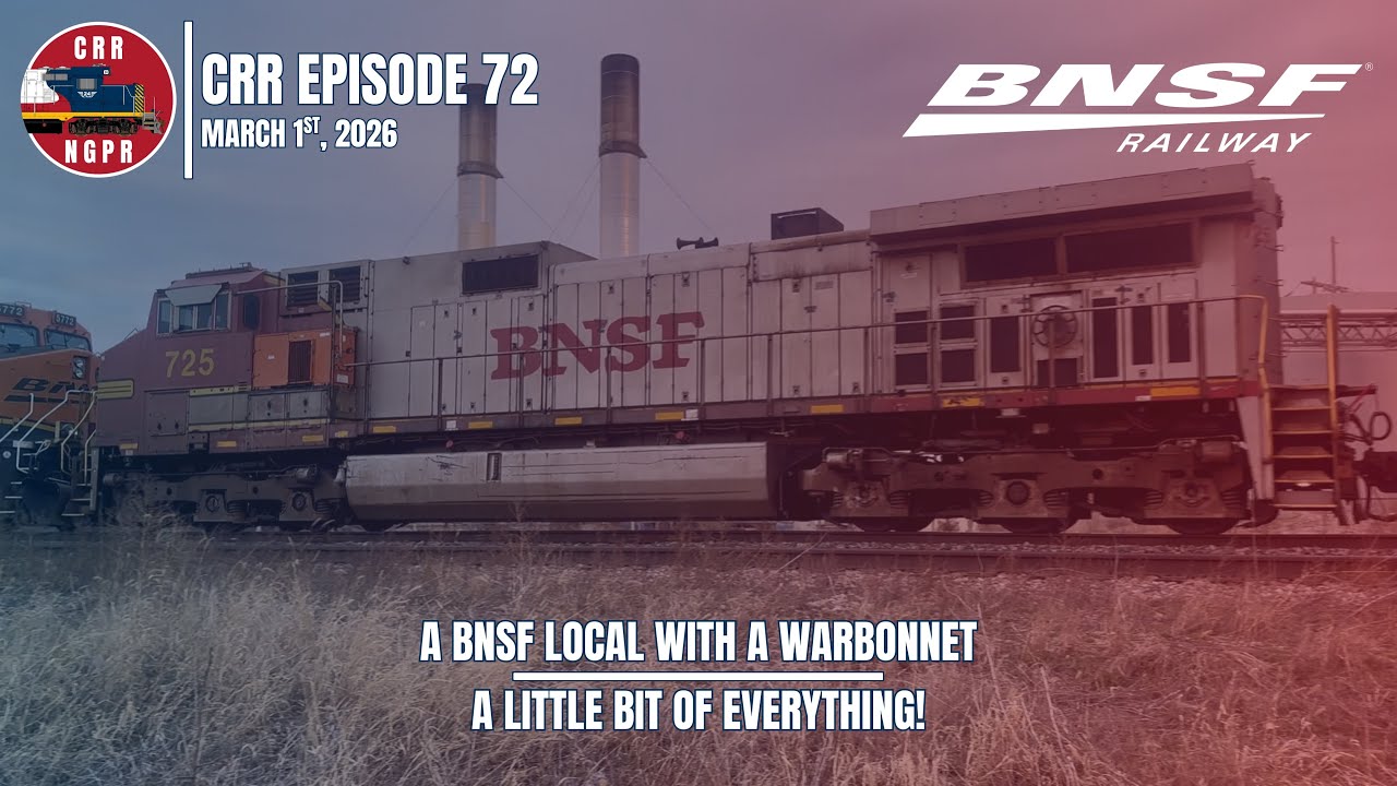 CRR-EP.72 - BNSF 7908 Leads a Local Manifest out of Lincoln