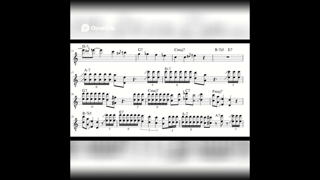 Frank Vignola - Fly Me To The Moon Solo Transcription #transcription #jazz #guitar Frank Vignola - Fly Me To The Moon Solo Transcription #transcription #jazz #guitar