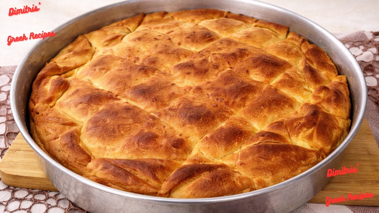 Τυρόπιτα Τυρινής με Μπεσαμέλ | Παραδοσιακή Συνταγή με Χειροποίητο Φύλλο