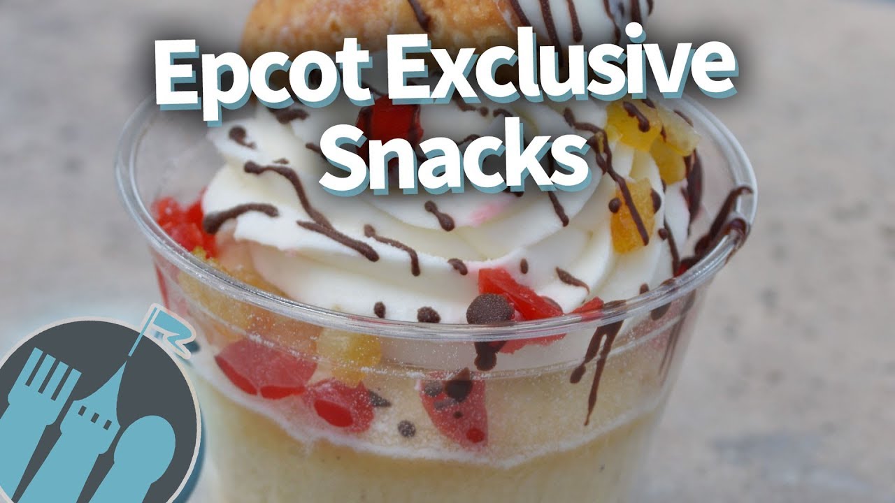 The 26 EXCLUSIVE Must-Eat Treats in Disney World's Epcot! - YouTube