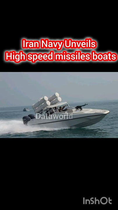 Iran Unveils High Speed missile Boat #iranboats #irannavy #shorts #viralvideo