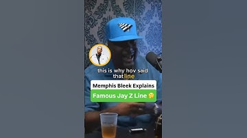 Memphis Bleek Explains Famous Jay Z Line 🤔
