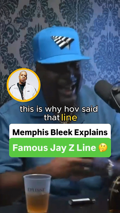 Memphis Bleek Explains Famous Jay Z Line 🤔