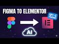 Figma to Elementor in Minutes – AI-Powered WordPress Conversion | Figmantor Plugin