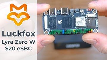 Testing out the Luckfox Lyra Zero W - An amazing sub-$20 board