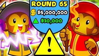We Both Had The Exact Same Strategy... (Bloons TD Battles) screenshot 1