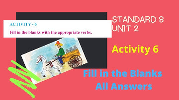 Unit 2 Activity 6 Class 8 English Chapter Man