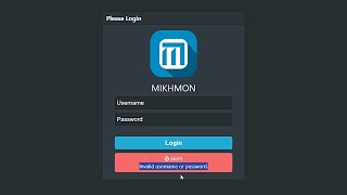 How To Reset Mikhmon Server Username Password 