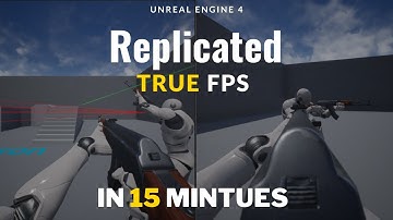 Replicated True FPS in Unreal Engine 4[Tutorial and Download]