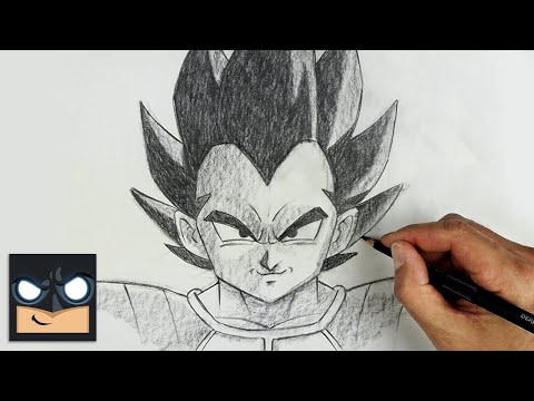 How To Draw Vegeta | Sketch Sunday