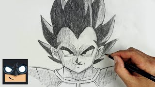 How To Draw Vegeta | Sketch Sunday