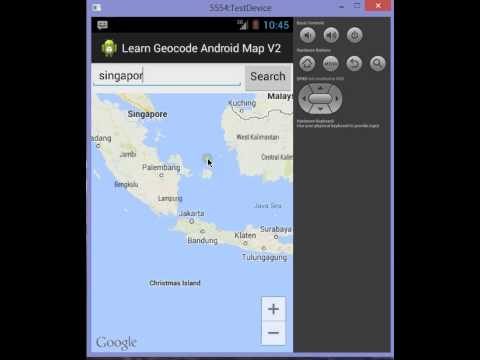 Geocode Android Googlemaps V2