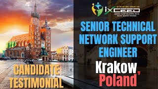 Candidate Testimonial I Sr Technical Network Support Engineer I Krakow, Poland