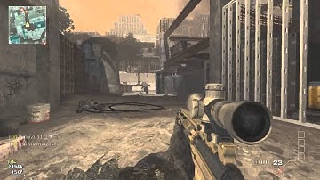 Call Of Duty MW3 QuickScoping MSR