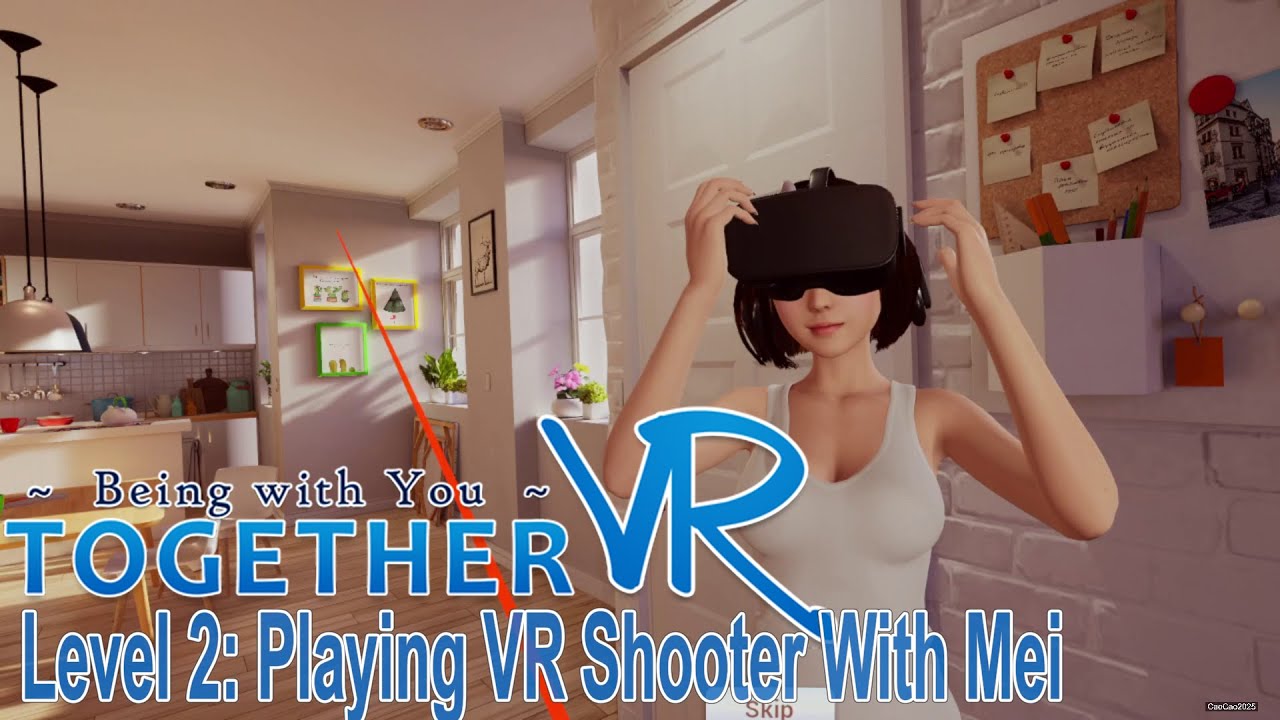 Together VR Level 2: Playing VR Shooter With Mei - YouTube