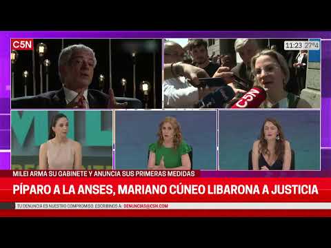 NUEVO MINISTRO de JUSTICIA de JAVIER MILEI: ¿QUIÉN es CÚNEO LIBARONA?