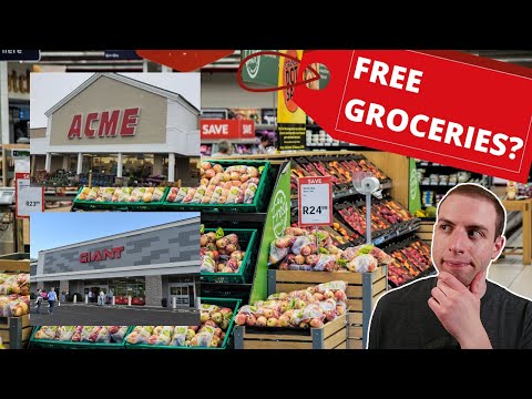 How To Get Free Groceries – Acme & Giant