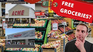 How To Get Free Groceries - Acme & Giant
