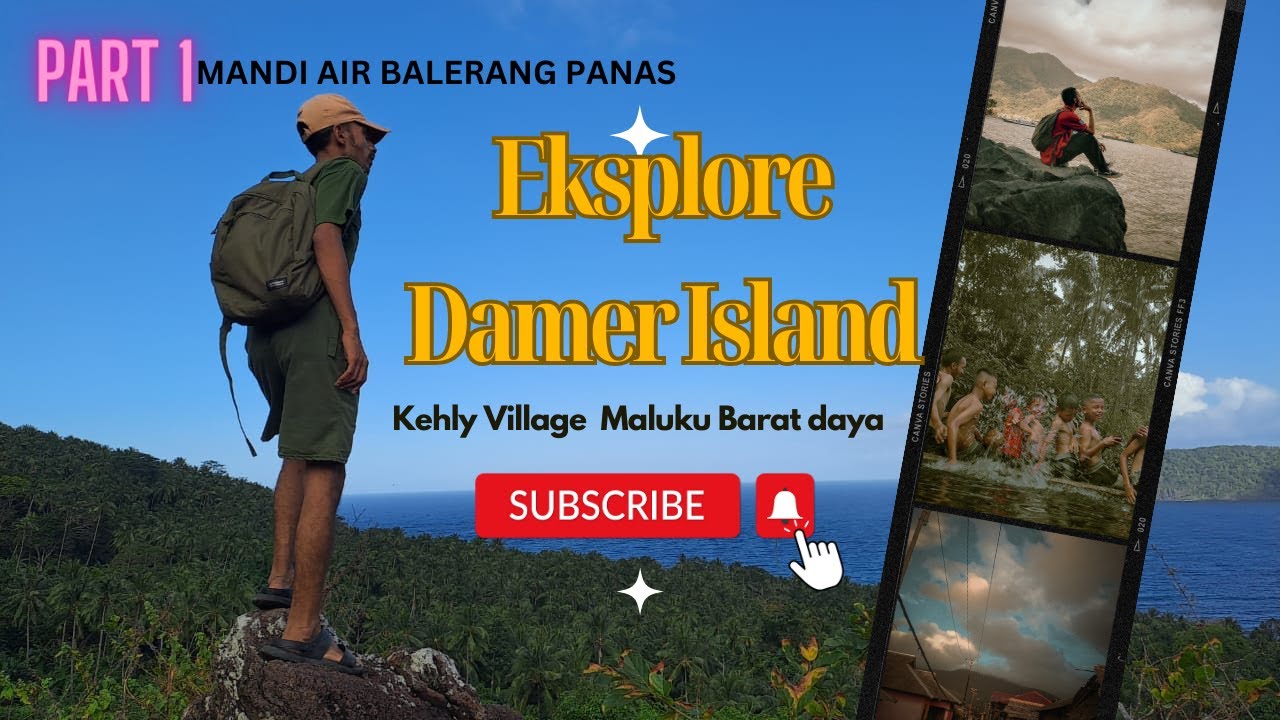 KESERUAN MANDI AIR BALERANG PANAS DI DESA KEHLI PULAU DAMER MALUKU ...