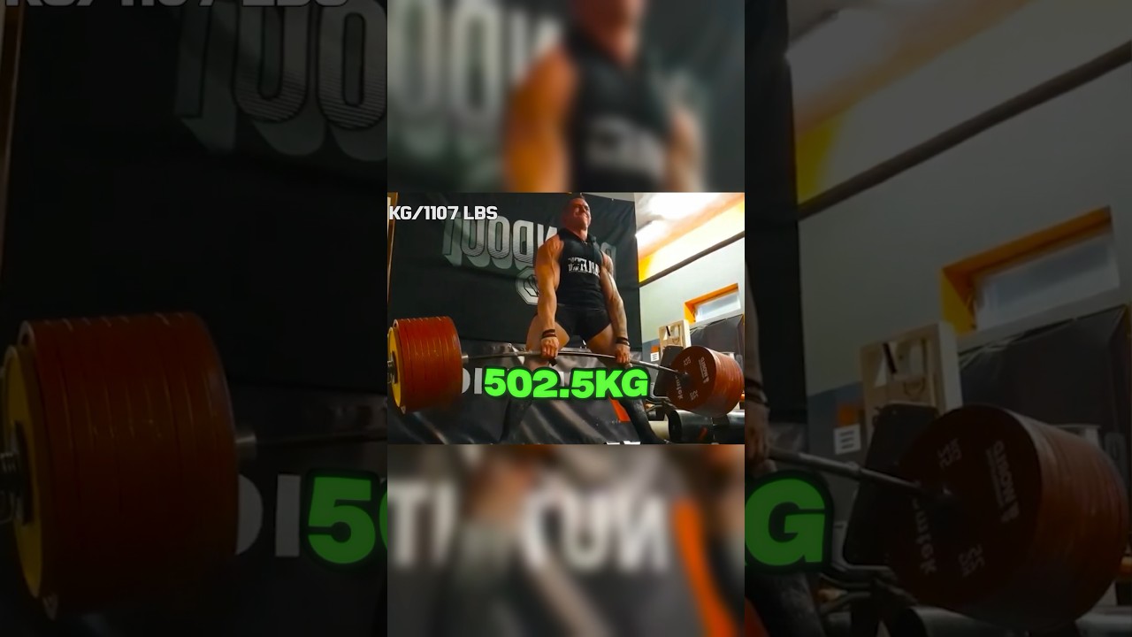 This guy MOGGED Eddie Hall