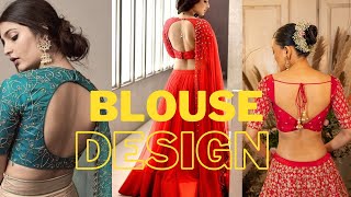 Latest Backless Blouse Beauty