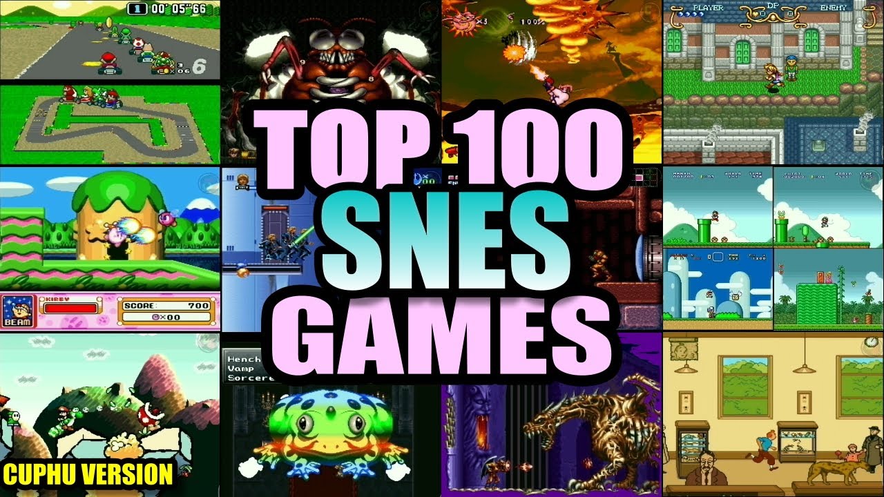  The 100 Best SNES Games Ever