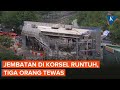 Penampakan Jembatan Layang di Korsel Runtuh, Tiga Orang Tewas