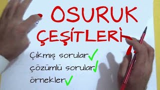 YKS 2022 OSUROLOJİ detaylı konu anlatım 🐘💨 // osruk çeşitleri Resimi