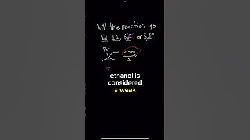 E1, E2, SN1, or SN2? Explanation in description! | #organicchemistry #chemistry #orgo #organicchem
