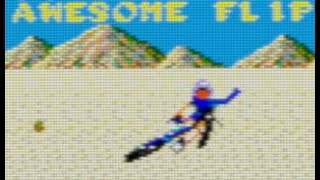 California Games - BMX full run and a broken neck - Master System