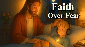 Faith Over Fear – Peaceful Christian Sleep Music for Rest and Prayer✨