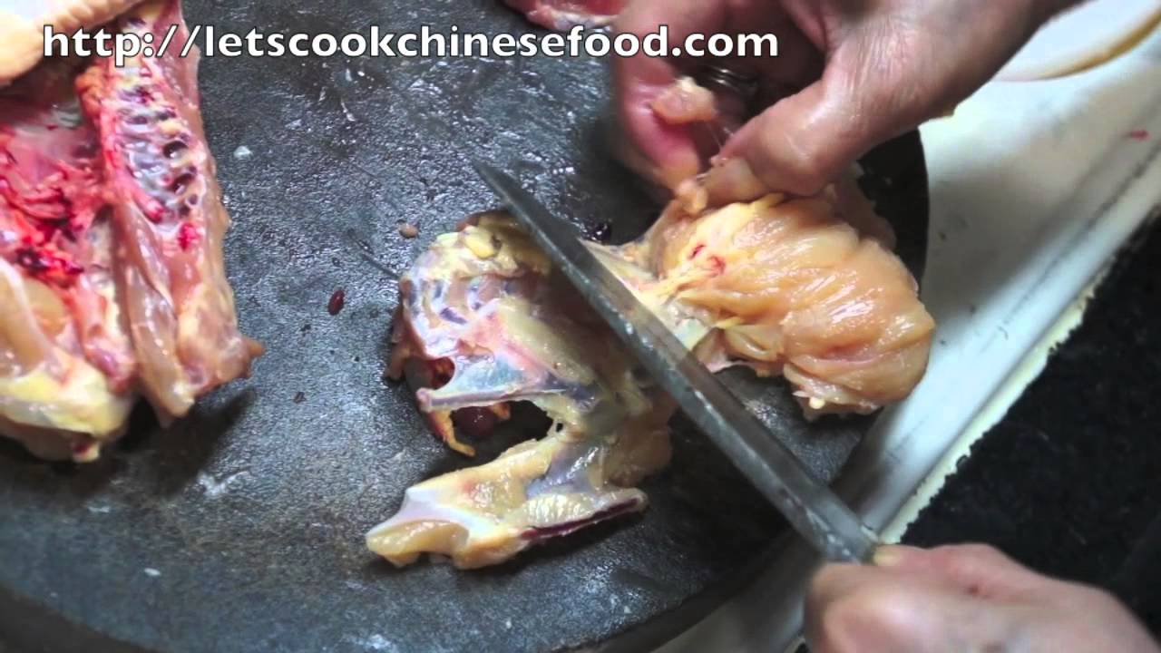 How to De-bone a Chicken? | LetsCookHongKongFood