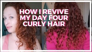 Curly Hair ♥ Reviving Dry Curls Without A Salon by Katrinaosity 3,551 views 4 years ago 4 minutes, 23 seconds