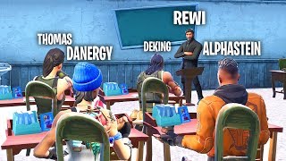 REWI ist ALPHASTEINS LEHRER!  Fortnite Teacher!