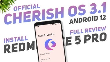Install Android 12 | Cherish OS 3.1 Official For Redmi Note 5 Pro | Material You | Customization