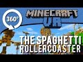 Minecraft 360-degree VR: THE SPAGHETTI ROLLERCOASTER!