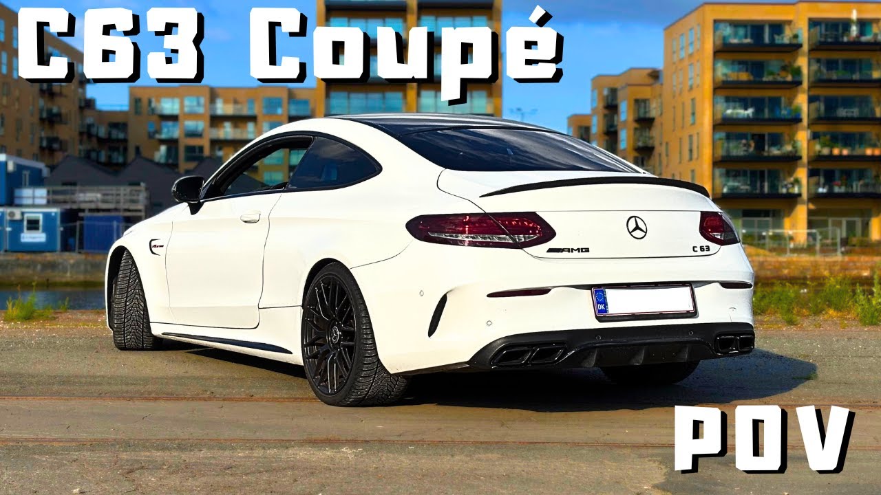 Mercedes C63 AMG Coupe 2017 | 4.0 BiTurbo 476 HP | POV Review Test Drive