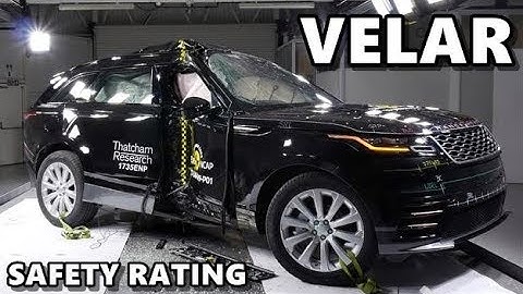 Range Rover Velar Crash Test - Safest SUV ★★★★★