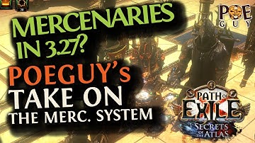 [POE1] WILL MERCENARIES STAY OR GO? // Here’s my take on the matter.