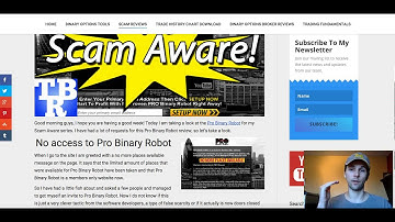 Pro Binary Robot Review 2016 - DON