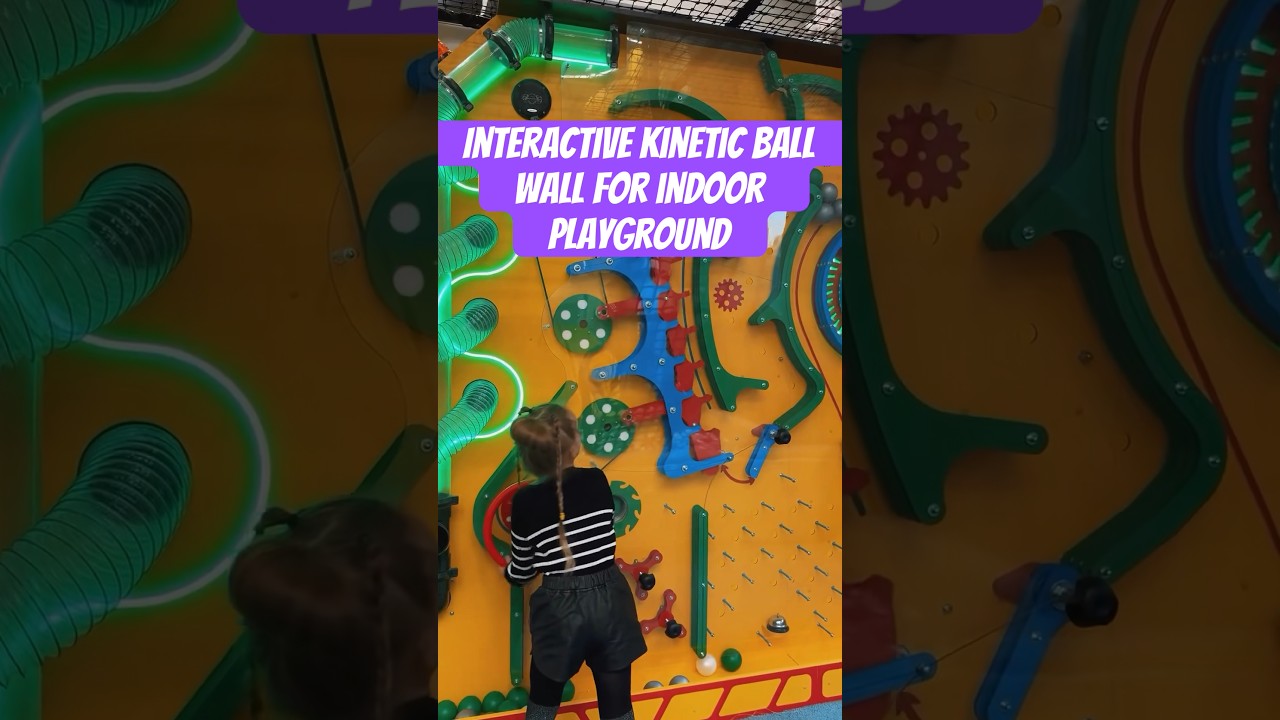 Interactive Ball Wall for Indoor Playground: Engage, Play, and Learn! 