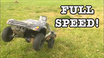 Traxxas Slash 4X4 40mph+ - High Speed Run!
