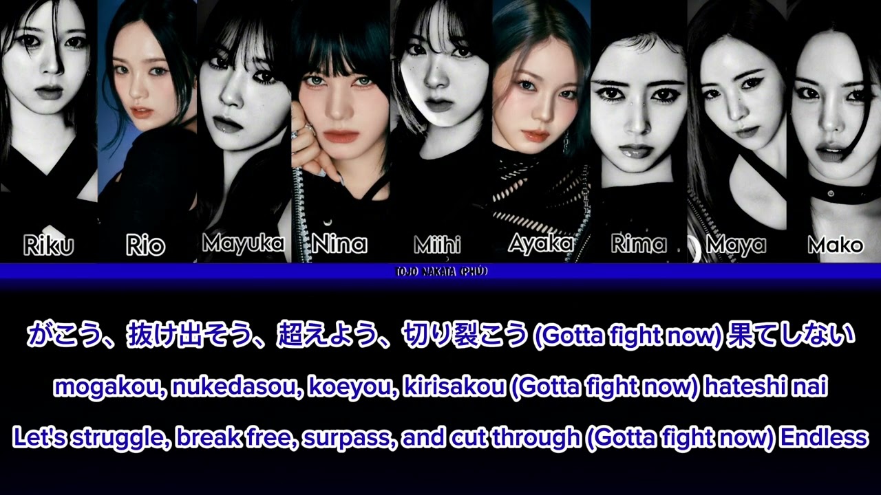 NiziU - 'RISE UP' Lyrics Color coded - YouTube